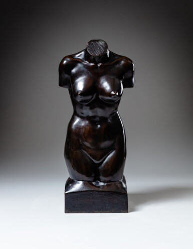 View full screen - View 1 of Lot 92. Torso of a woman.