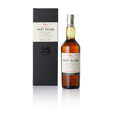 View full screen - View 1 of Lot 6572. Port Ellen 14th Annual Release 35 Year Old 56.5 abv 1978 (1 BT70).