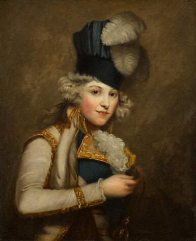 View full screen - View 1 of Lot 131. Portrait of Mrs Jordan in the character of Hippolyta.