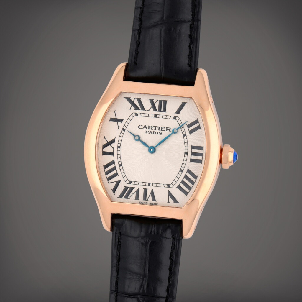 View full screen - View 1 of Lot 432. Tortue 'CPCP', Reference 2763 | A pink gold wristwatch | Circa 2004.