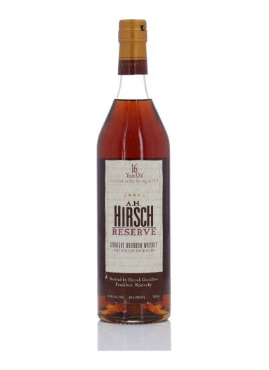 View full screen - View 1 of Lot 351. A.H. Hirsch Reserve 16 Year Old 91.6 Proof 1974 (1 Bottle 75cl).