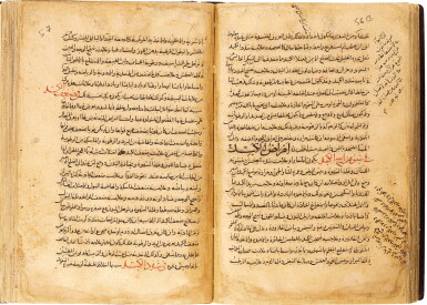 View full screen - View 1 of Lot 115. NAJIB AL-DIN AL-SAMARQANDI (D.1222 AD), KITAB AL-ASBAB WA'AL-‘ALAMAT (‘THE CAUSES OF ILLNESSES AND THEIR SYMPTOMS AND THEIR TREATMENTS’) COPIED BY MUHAMMED B. ABI BAKIR AL-NISHAPURI, CENTRAL ASIA, DATED 594 AH/1197 AD.