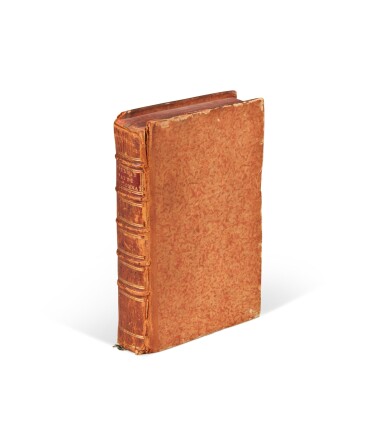 View full screen - View 1 of Lot 1771. Naudé, Advis pour dresser une bibliothèque, Paris, 1627, eighteenth-century half calf.