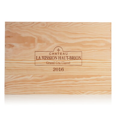 View full screen - View 1 of Lot 105. Château La Mission Haut-Brion 2016 (6 BT).