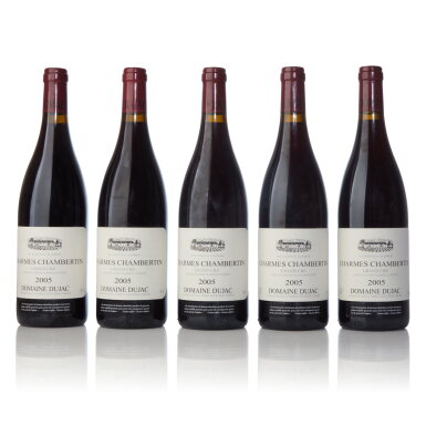 View full screen - View 1 of Lot 139. Charmes Chambertin 2005 Domaine Dujac (10 BT).