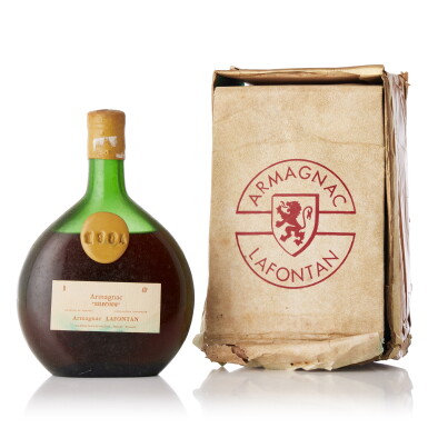 View full screen - View 1 of Lot 6801. Lafontan 1904 Vintage Armagnac "Selection" 40.0 abv 1904 (1 BT70).