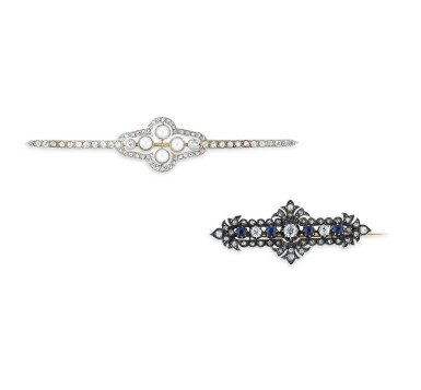 View full screen - View 1 of Lot 5. DEUX BROCHES | TWO BROOCHES.