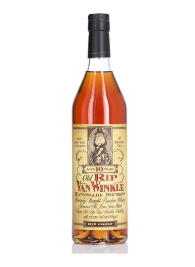 View full screen - View 1 of Lot 169. Old Rip Van Winkle 10 Year Old 107 proof NV (1 BT 75cl).