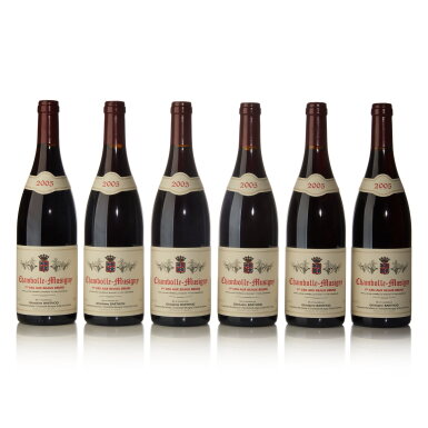View full screen - View 1 of Lot 134. Chambolle Musigny, Aux Beaux Bruns 2005 Ghislaine Barthod (6 BT).