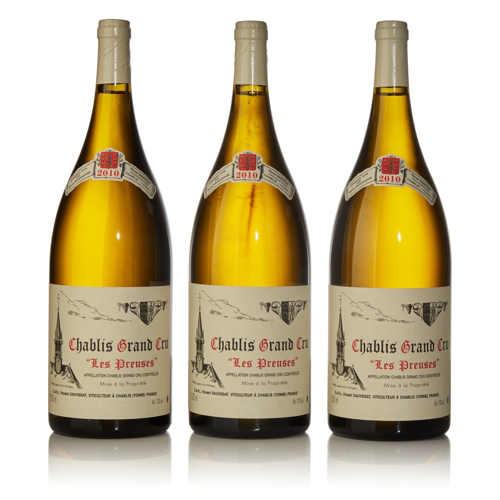 View full screen - View 1 of Lot 380. Chablis, Preuses 2010 Vincent Dauvissat (6 MAG).