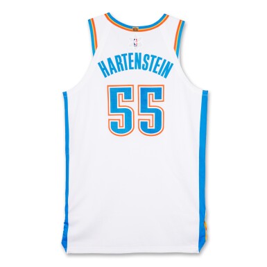 View full screen - View 1 of Lot 4. Isaiah Hartenstein ‘Christmas Day’ Oklahoma City Thunder 2025-2026 Game Worn Association Edition Jersey | Double-Double.