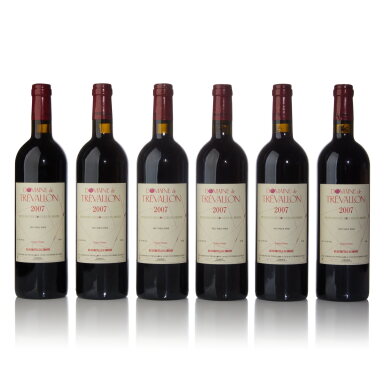 View full screen - View 1 of Lot 498. Domaine de Trévallon 2007 (12 BT).