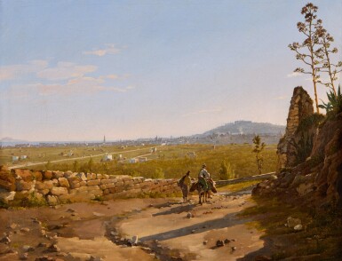 View full screen - View 1 of Lot 382. Naples, A View Toward the Capodimonte.