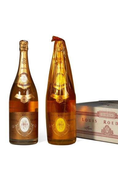View full screen - View 1 of Lot 112. Louis Roederer, Cristal Brut 1989 (3 MAG).