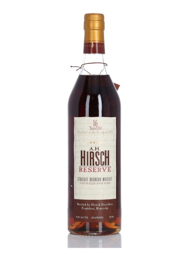 View full screen - View 1 of Lot 141. A.H. Hirsch Reserve 16 Year Old 91.6 Proof 1974 (1 Bottle 75cl).