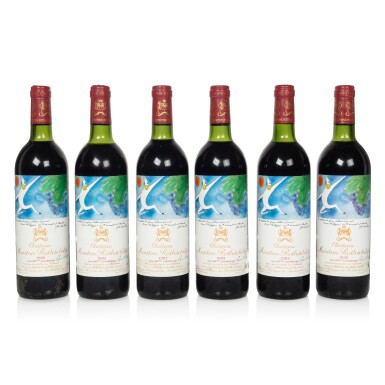 View full screen - View 1 of Lot 534. Château Mouton Rothschild 1982 (12 BT).