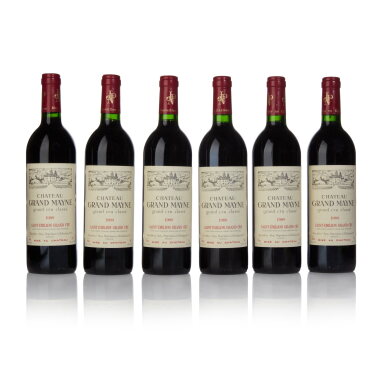View full screen - View 1 of Lot 297. Château Grand Mayne 1989 (12 BT).