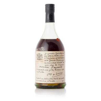 View full screen - View 1 of Lot 6739. De Louriere Grande champagne Cognac 40.0 abv NV (1 BT70).