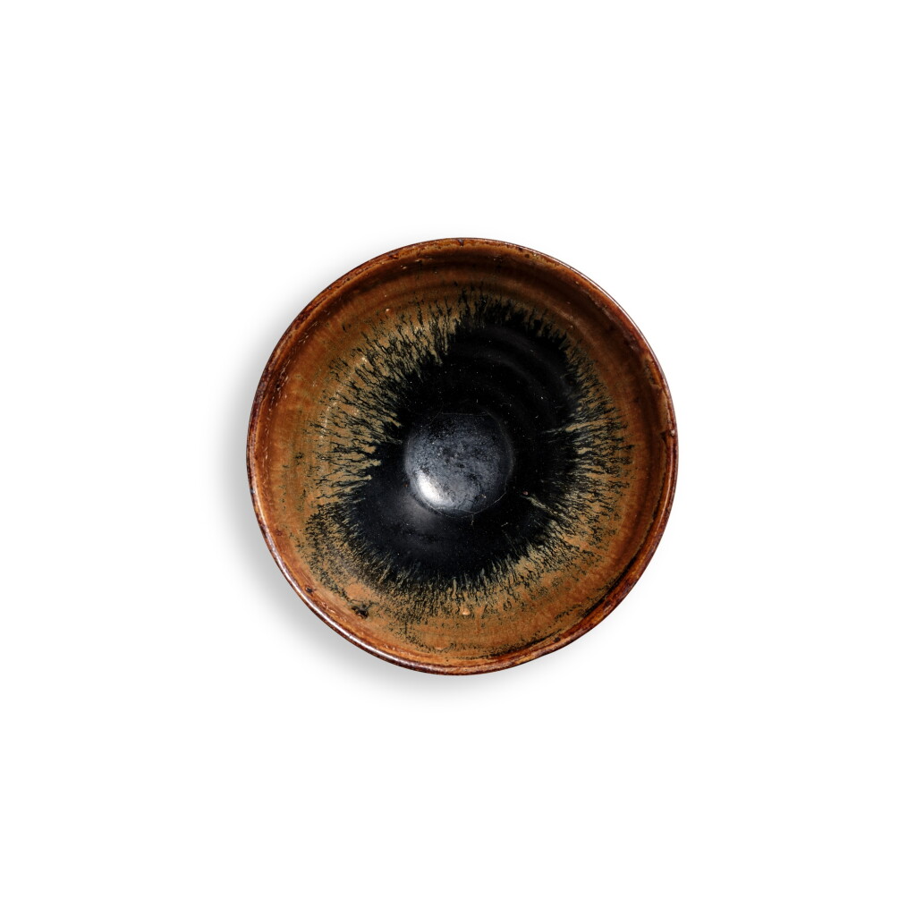 View full screen - View 1 of Lot 3314. A Jian 'hare's fur' tea bowl, Southern Song dynasty | 南宋 建窰兔毫盞.