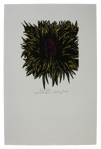 View full screen - View 1 of Lot 357. Leonard Baskin | Proofs of eight engravings, signed by the artist, c.1998-1999.