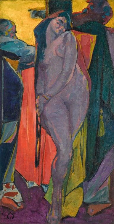 View full screen - View 1 of Lot 479. Painting of a Woman.