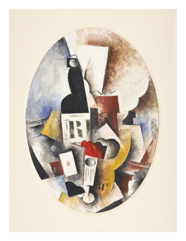 View full screen - View 1 of Lot 102. ROBERT MARC | COMPOSITION À LA BOUTEILLE.