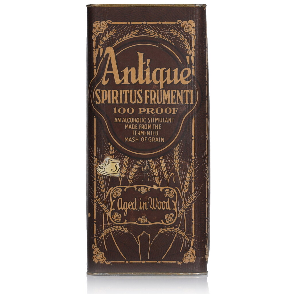 View full screen - View 1 of Lot 119. Antique Spiritus Frumenti George T. Stagg 100 Proof 1917 (1 Pint).