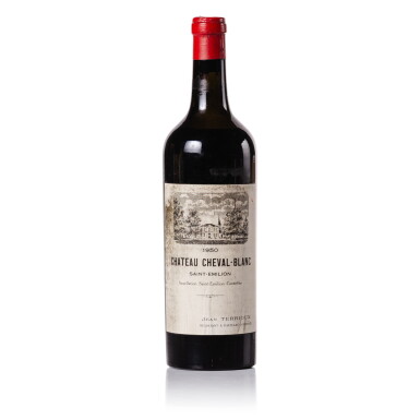 View full screen - View 1 of Lot 370. Château Cheval Blanc 1950 (1 BT).
