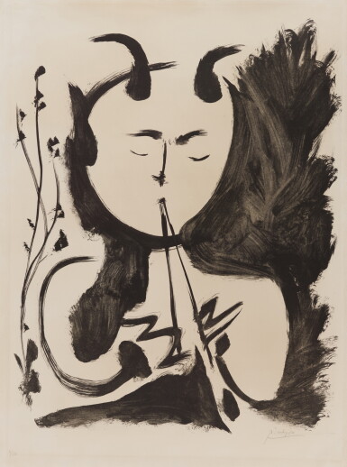 View full screen - View 1 of Lot 149. Faune musicien No. 4.