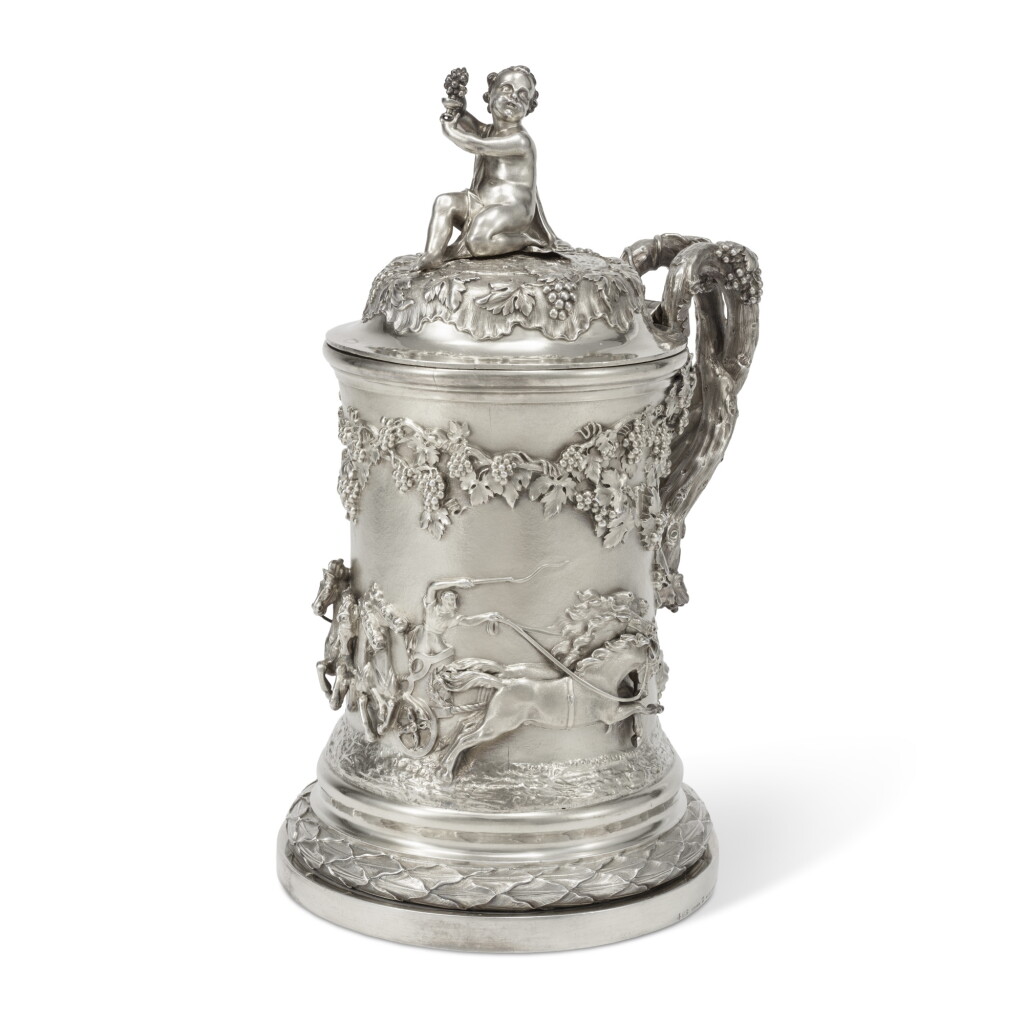 View full screen - View 1 of Lot 290. A Large Early Victorian Silver-Gilt Tankard, Paul Storr, London, 1837.