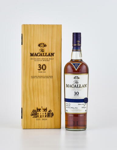 View full screen - View 1 of Lot 33. The Macallan 30 Year Old Sherry Oak NV (1 BT70).