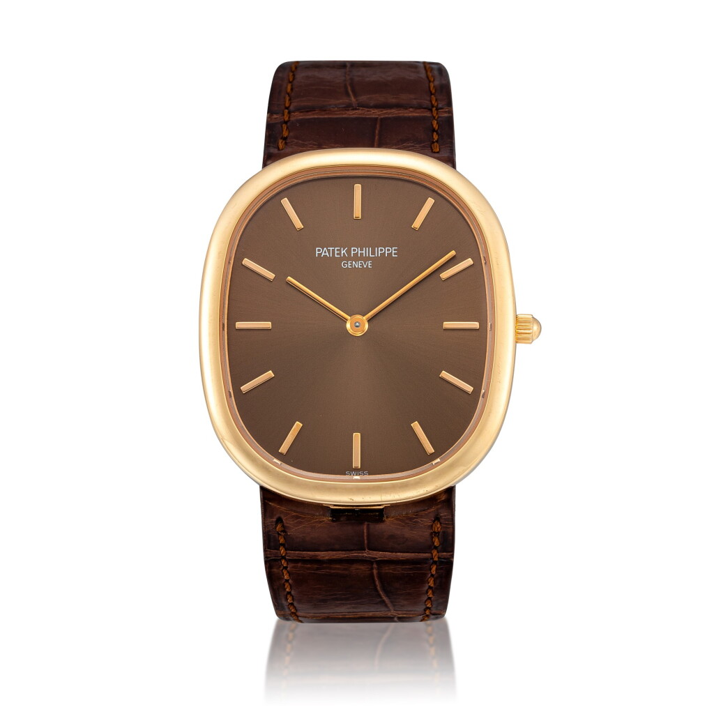 View full screen - View 1 of Lot 66. Ellipse, Ref. 3738 Pink gold wristwatch Circa 2012 | 百達翡麗 3738型號「Ellipse」粉紅金腕錶,年份約2012.