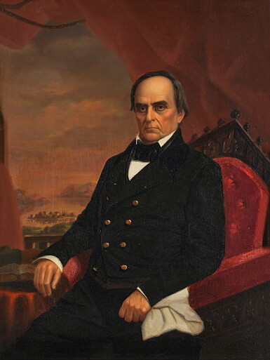 View full screen - View 1 of Lot 1085. Portrait of Daniel Webster.