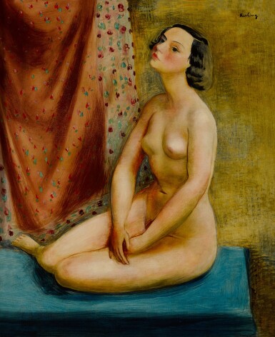 View full screen - View 1 of Lot 461. Nu assis.