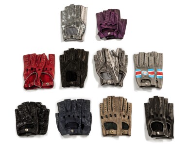 View full screen - View 1 of Lot 395. Set of Ten Pairs of Gloves, circa 2000 | Dix paires de mitaines, circa 2000.