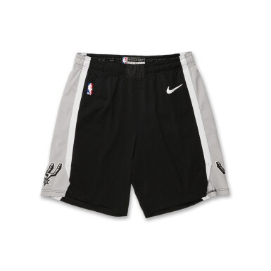 View full screen - View 1 of Lot 4. Victor Wembanyama San Antonio Spurs 2026 NBA Finals Game Worn Shorts | NBA Finals Debut | Matched to 3 Games | Games 1, 3, and 4 | 2 Double-Doubles.