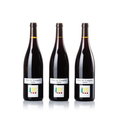 View full screen - View 1 of Lot 1384. Clos Vougeot 2018 Domaine Prieuré Roch (3 BT).