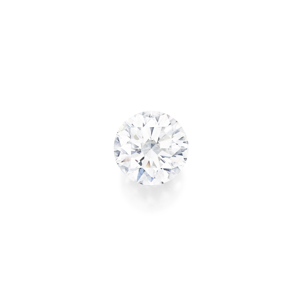 View full screen - View 1 of Lot 1910. A Rare Unmounted Diamond | 珍罕 8.88克拉 圓形 D色 完美無瑕 鑽石.