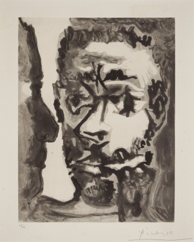 View full screen - View 1 of Lot 109. Fumeur avec un homme (B., Ba. 1174).