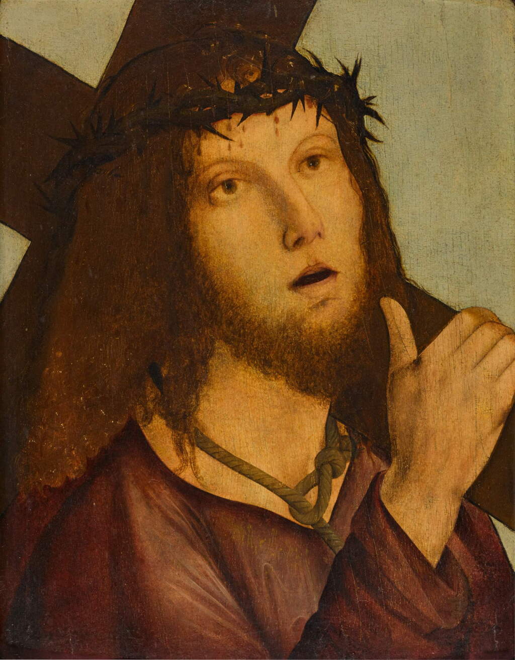 View full screen - View 1 of Lot 8. Christ carrying the Cross.