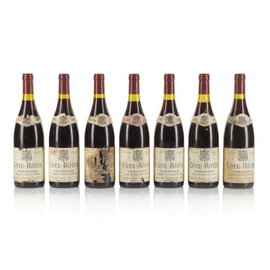 View full screen - View 1 of Lot 705. Côte Rôtie, Côte Blonde 1985 René Rostaing (7 BT).