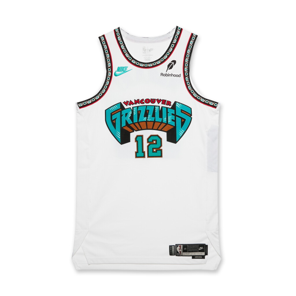 View full screen - View 1 of Lot 143. Ja Morant Memphis Grizzlies 2024-2025 Game Worn Classic Edition Jersey.