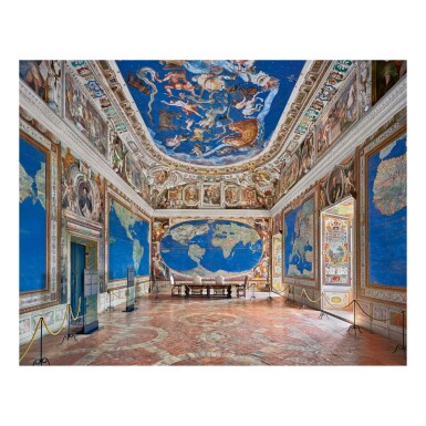 View full screen - View 1 of Lot 160. AHMET ERTUĞ | 'ROOM OF THE WORLD MAP, VILLA FARNESE, CAPRAROLA, ITALY'.