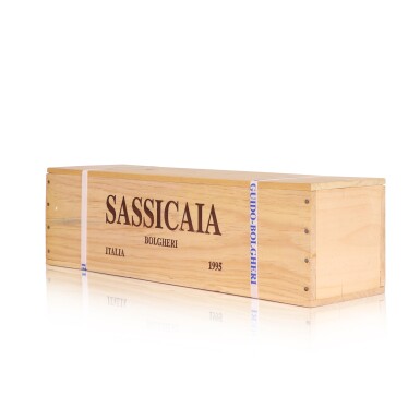 View full screen - View 1 of Lot 52. Wine and Dine Experiences | Sassicaia, Tuscany, Italy | 1 double-magnum (3L) Sassicaia 1995 and 1 Imperial (6L) Guidalberto 2020 together with a private visit and exclusive tasting hosted by a member of the direction for six guests.