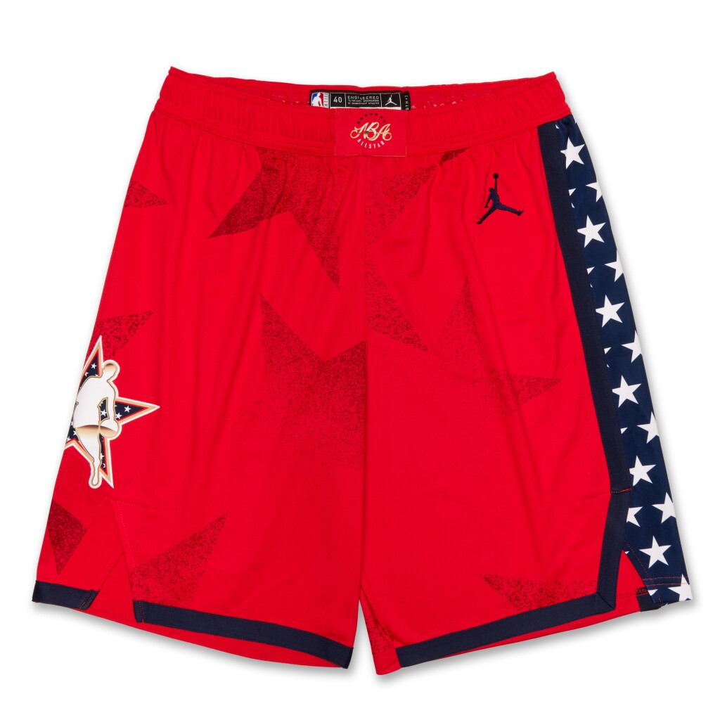 View full screen - View 1 of Lot 66. Jalen Duren Game Worn 2026 'NBA All-Star Game' Shorts | Matched to 2 Games.
