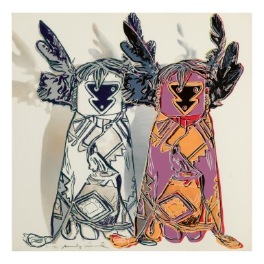View full screen - View 1 of Lot 294. ANDY WARHOL | KACHINA DOLLS (F. & S. II.381).