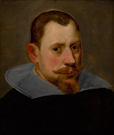 View full screen - View 1 of Lot 125. Portrait of a Gentleman, bust-length, in a Spanish Collar.