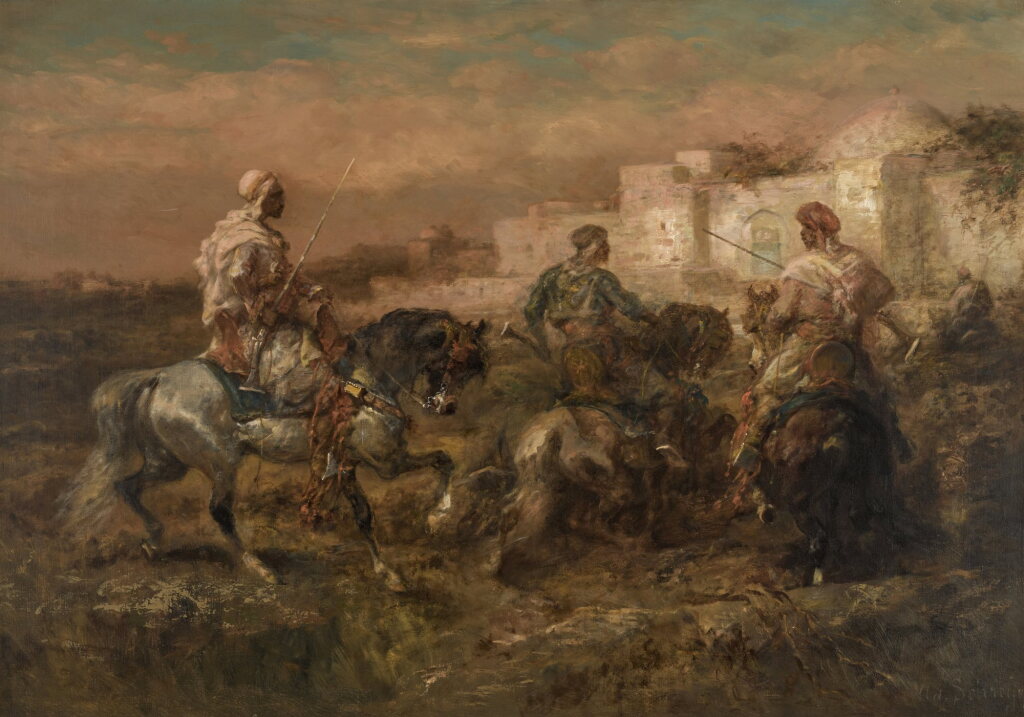 View full screen - View 1 of Lot 42. Return from the Raid .