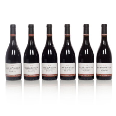 View full screen - View 1 of Lot 484. Clos de Vougeot 2010 Domaine Arnoux-Lachaux (6 BT).
