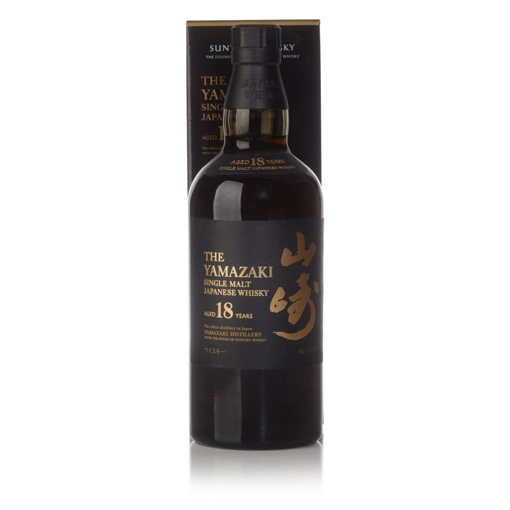 View full screen - View 1 of Lot 116. The Yamazaki 18 Year Old 43.0 abv NV (1 Bottle 70cl).